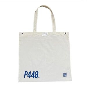 P448 canvas tote bag, NEW WITH TAGS